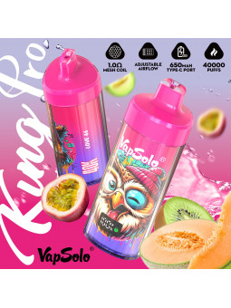 Vapsolo King Pro 40.000 Puffs - Potencia y Sabor en Cada Calada