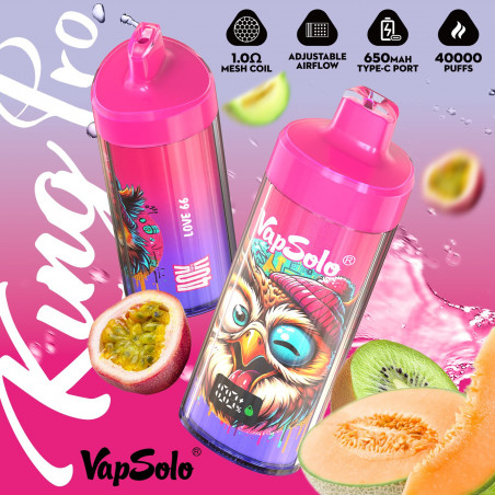 Vapsolo King Pro 40.000 Puffs - Potencia y Sabor en Cada Calada
