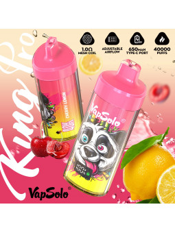 Vapsolo King Pro 40.000 Puffs - Potencia y Sabor en Cada Calada