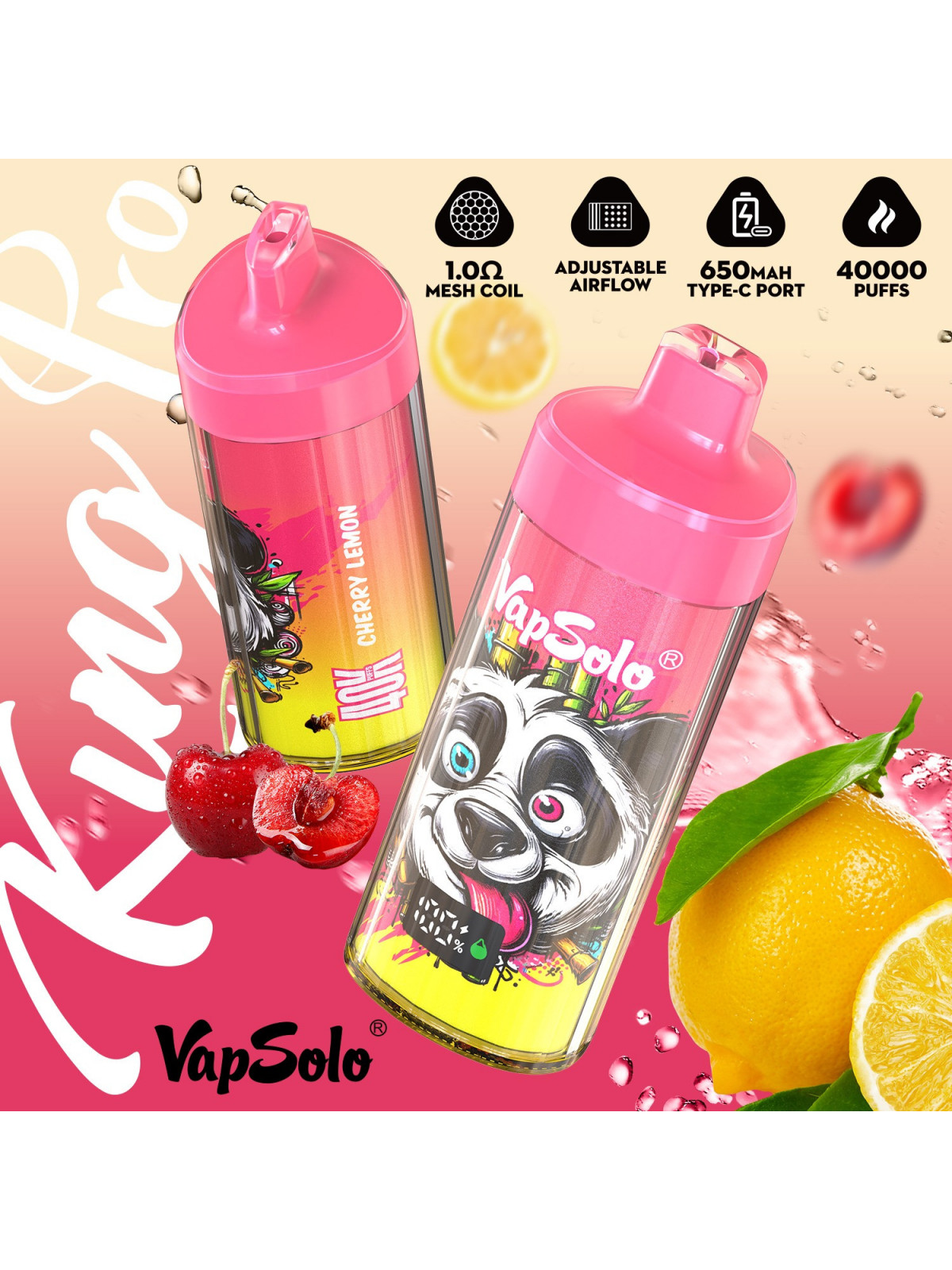 Vapsolo King Pro 40.000 Puffs - Potencia y Sabor en Cada Calada