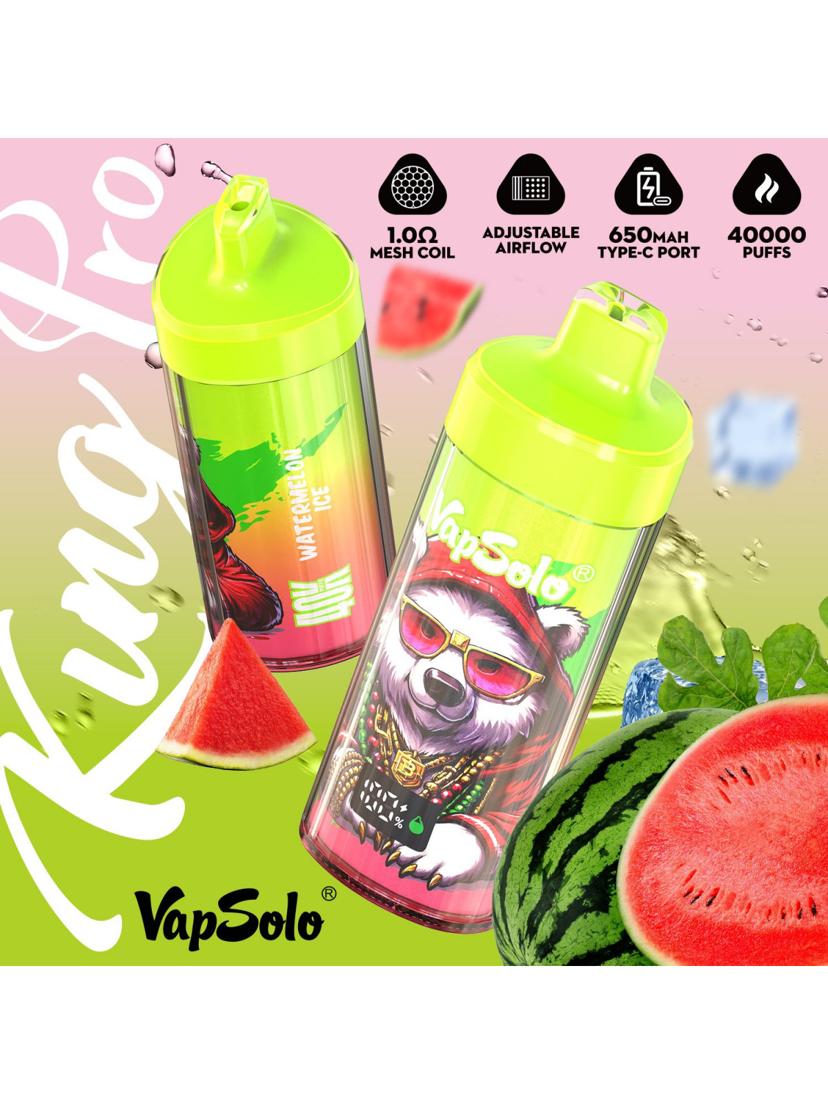 Vapsolo King Pro 40.000 Puffs - Potencia y Sabor en Cada Calada