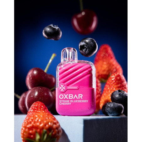 Oxbar Mini Straw Blueberry Cherry