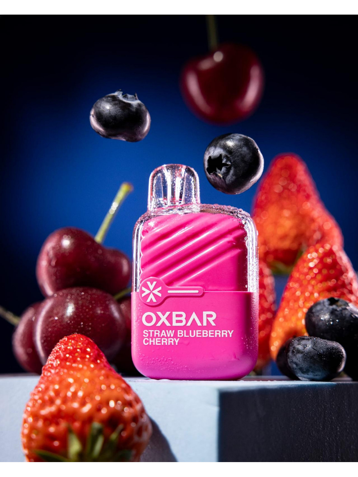 Oxbar Mini Straw Blueberry Cherry
